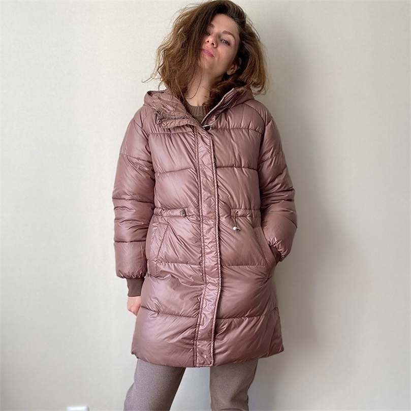 Winter women long Parkas coat Fashion Slim thicken warm padded jackets coat Female solid long hooded outwear snow jacket 201127, Black
Winter women long Parkas coat Fashion Slim thicken warm padded jackets coat Female solid long hooded outwear snow jacket 201127, Black