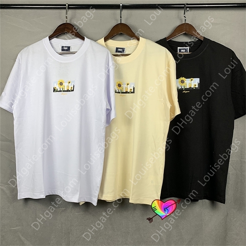 Kith Sunflowers t Shirt Men Women High Quality Passion Flower Box Kith Tee Cotton Tops Casual Short Sleeve, Lavender 
Kith Sunflowers t Shirt Men Women High Quality Passion Flower Box Kith Tee Cotton Tops Casual Short Sleeve, Lavender