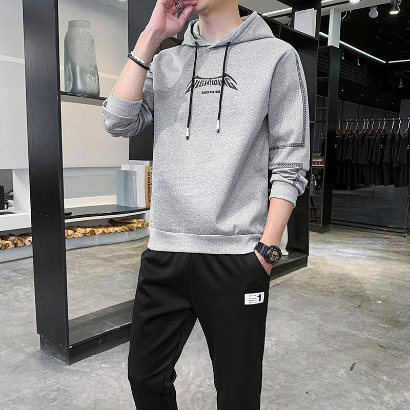 Men's Tracksuits 2022 Spring Set Hoodies Sweatpants Jogging Suit Clothing Casual Tracksuit Pullovers Joggers Pant Hoodi Sweatshirts Man, Black 
Men's Tracksuits 2022 Spring Set Hoodies Sweatpants Jogging Suit Clothing Casual Tracksuit Pullovers Joggers Pant Hoodi Sweatshirts Man, Black