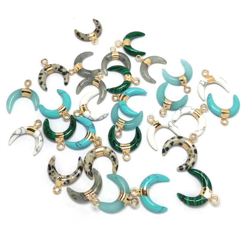 Pendant Necklaces 1 Pieces Moon Shape Natural Stone Pendants & Necklace Charms For Jewelry Making Supplies Fit Necklaces16x17mm
Pendant Necklaces 1 Pieces Moon Shape Natural Stone Pendants & Necklace Charms For Jewelry Making Supplies Fit Necklaces16x17mm