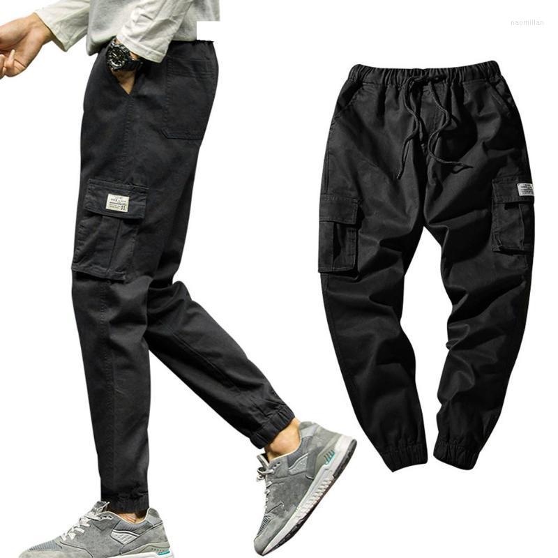 Men's Pants Men Fashion Casual Side Pockets Wear-resistant Large Size Ankle-tied Drawstring Cotton TrousersMen's Naom22, Black
Men's Pants Men Fashion Casual Side Pockets Wear-resistant Large Size Ankle-tied Drawstring Cotton TrousersMen's Naom22, Black