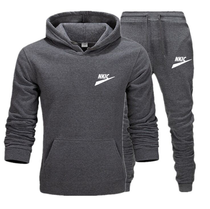 New Autumn winter Men's Tracksuit Sets hoodies+Pants letter printing Sport Suits Casual Sweatshirts Brand Sportswear 2-Piece Set, Dark grey 1
New Autumn winter Men's Tracksuit Sets hoodies+Pants letter printing Sport Suits Casual Sweatshirts Brand Sportswear 2-Piece Set, Dark grey 1