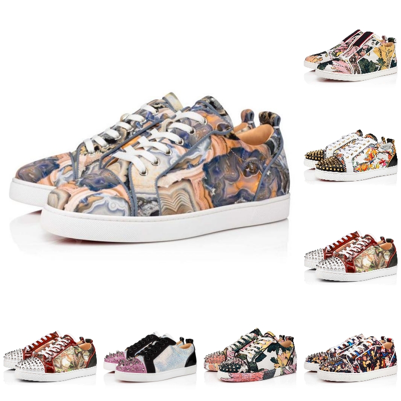 Low Top Platform Sneakers Red Bottoms Casual Shoes Women Mens Fashion Designer Luxurys loafers Spikes Party Flat Big Size 13 Suede Leather Vintage Trainers T2, 31
Low Top Platform Sneakers Red Bottoms Casual Shoes Women Mens Fashion Designer Luxurys loafers Spikes Party Flat Big Size 13 Suede Leather Vintage Trainers T2, 31