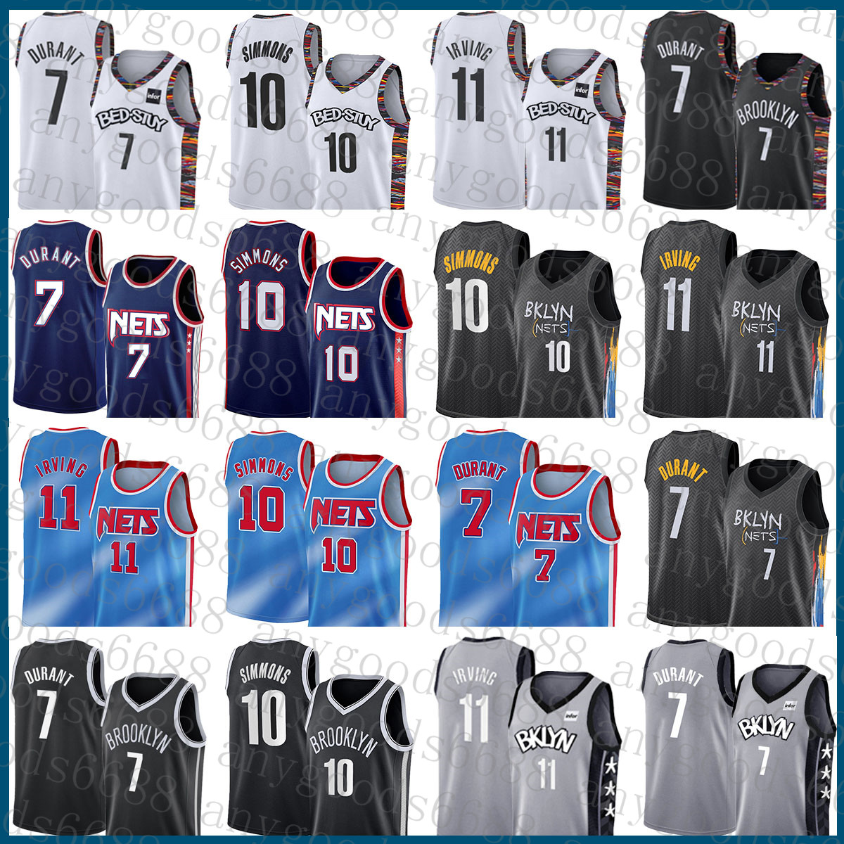 Brooklyn''Nets''Men 11 72 Ben Simmons Kevin Durant Basketball Jersey 10 7 Kyrie Irving Biggie 018
Brooklyn''Nets''Men 11 72 Ben Simmons Kevin Durant Basketball Jersey 10 7 Kyrie Irving Biggie 018