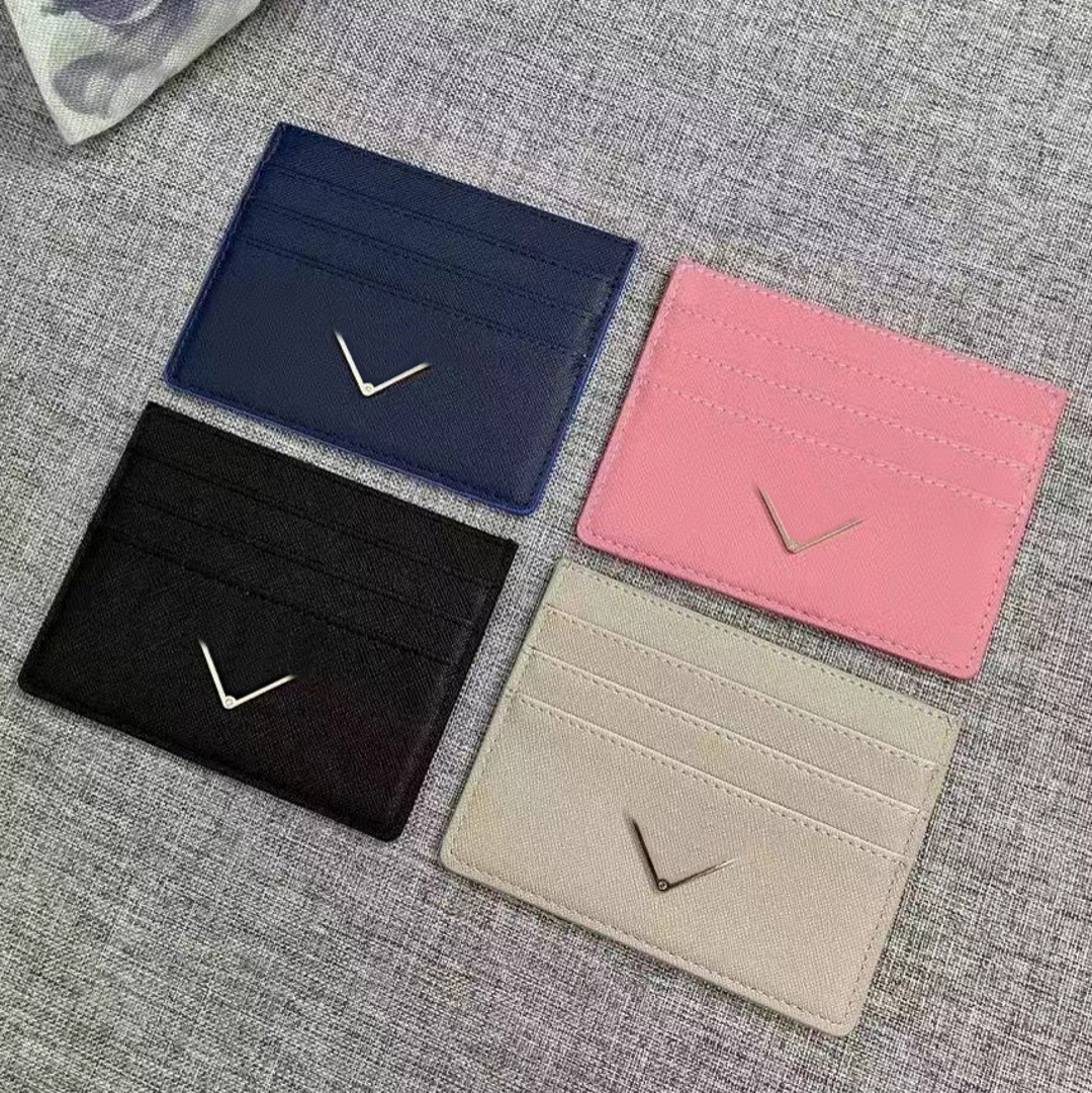 Fashion Card Holders 7 card slots Womens men Purses With Box Designer purse Double sided Credit Cards Coin Mini Wallets 5 colors P50117
Fashion Card Holders 7 card slots Womens men Purses With Box Designer purse Double sided Credit Cards Coin Mini Wallets 5 colors P50117