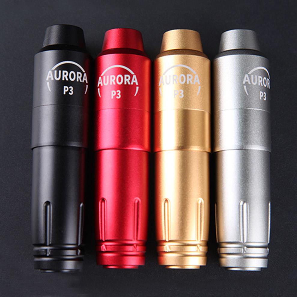 Professional Aurora P3 Rotary Tattoo Machine Pen 10000 Rpm High Speed Motor Permanent Makeup Aluminum Alloy PMU Tattoo3136
Professional Aurora P3 Rotary Tattoo Machine Pen 10000 Rpm High Speed Motor Permanent Makeup Aluminum Alloy PMU Tattoo3136