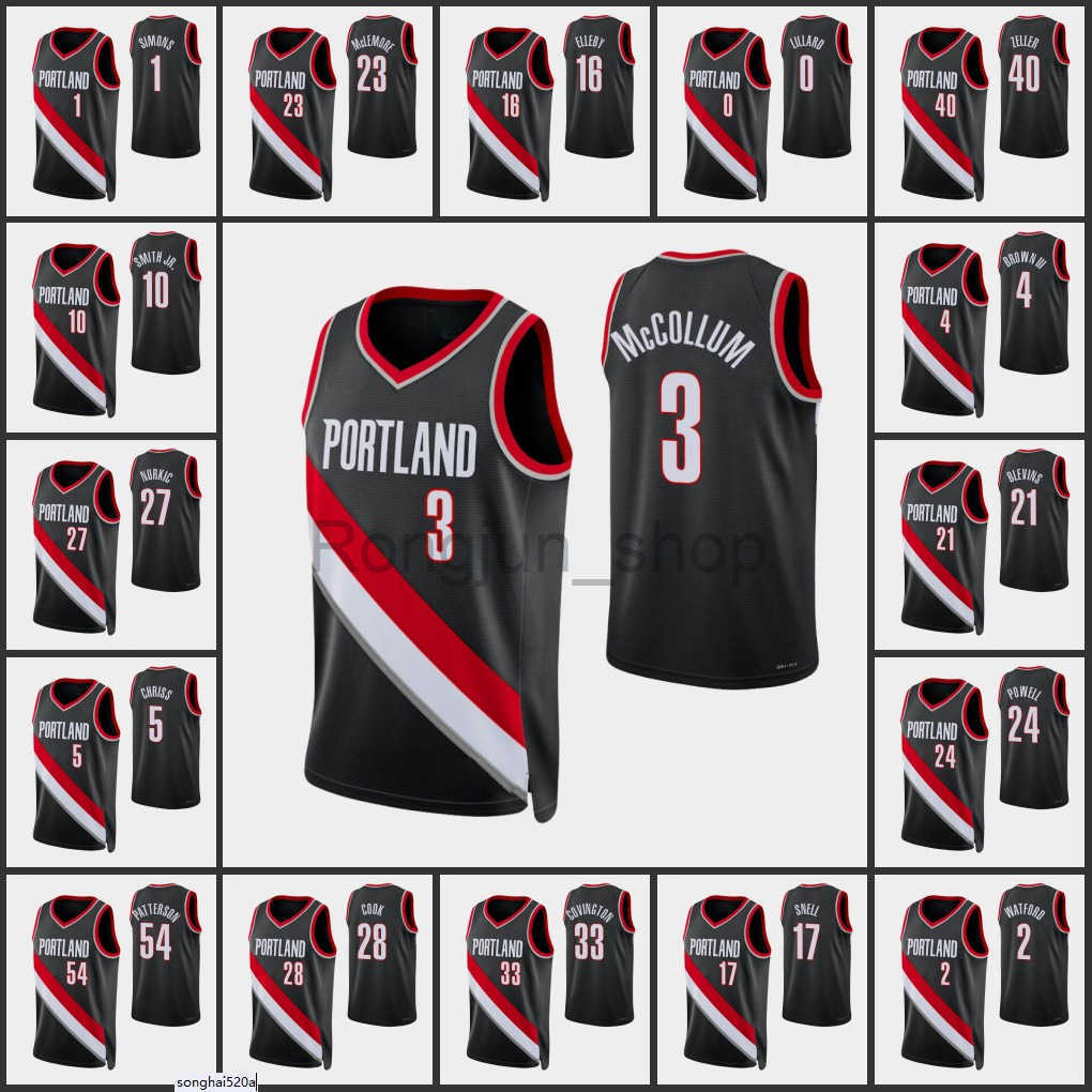 2021-22 Printed Men Basketball C.J. McCollum Damian Lillard Robert Covington Ben McLemore 2022 75th Anniversary Jerseys
2021-22 Printed Men Basketball C.J. McCollum Damian Lillard Robert Covington Ben McLemore 2022 75th Anniversary Jerseys