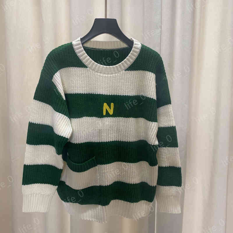 Womens Sweaters Knitted Letters Embroidery Pockets Decorative Crew Neck Designer Sweater Fashion High Quality Thickened Sweatshirts For Woman, Multi
Womens Sweaters Knitted Letters Embroidery Pockets Decorative Crew Neck Designer Sweater Fashion High Quality Thickened Sweatshirts For Woman, Multi