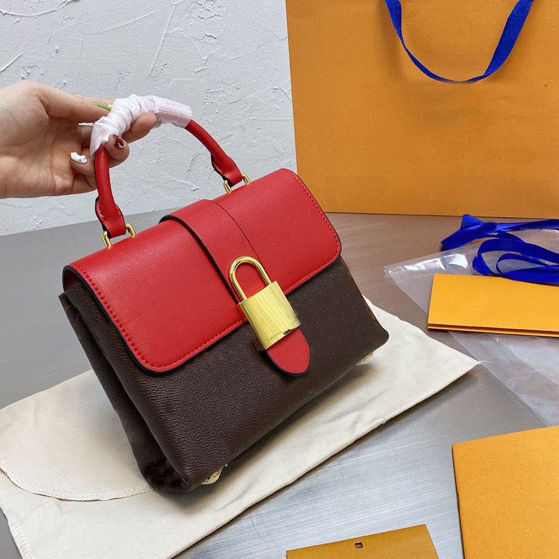Shoulder Bag Locky Handbag Purse Old Flower Leather Cross Body Bags Patchwork Color L letter Adjustable Strap Golden Lock Hardware 02
Shoulder Bag Locky Handbag Purse Old Flower Leather Cross Body Bags Patchwork Color L letter Adjustable Strap Golden Lock Hardware 02
