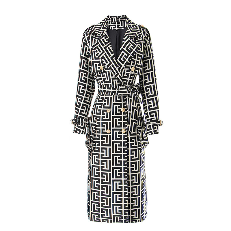 Women's Trench Coats Fashion Coat Dress Women 2022 Spring Autumn Windbreaker Female Plus Size 4XL Black White Belt Blazer Vintage
Women's Trench Coats Fashion Coat Dress Women 2022 Spring Autumn Windbreaker Female Plus Size 4XL Black White Belt Blazer Vintage