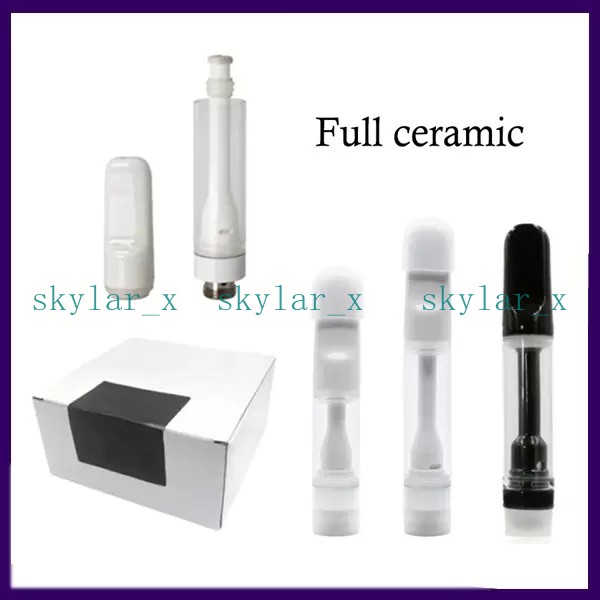 Full Ceramic 510 Vape Cartridge atomizer Lead Free Bags Disposable Pen E Cigarettes Carts Packaging 0.5ML 0.8ML 1ML Thick Oil Atomzier 
Full Ceramic 510 Vape Cartridge atomizer Lead Free Bags Disposable Pen E Cigarettes Carts Packaging 0.5ML 0.8ML 1ML Thick Oil Atomzier