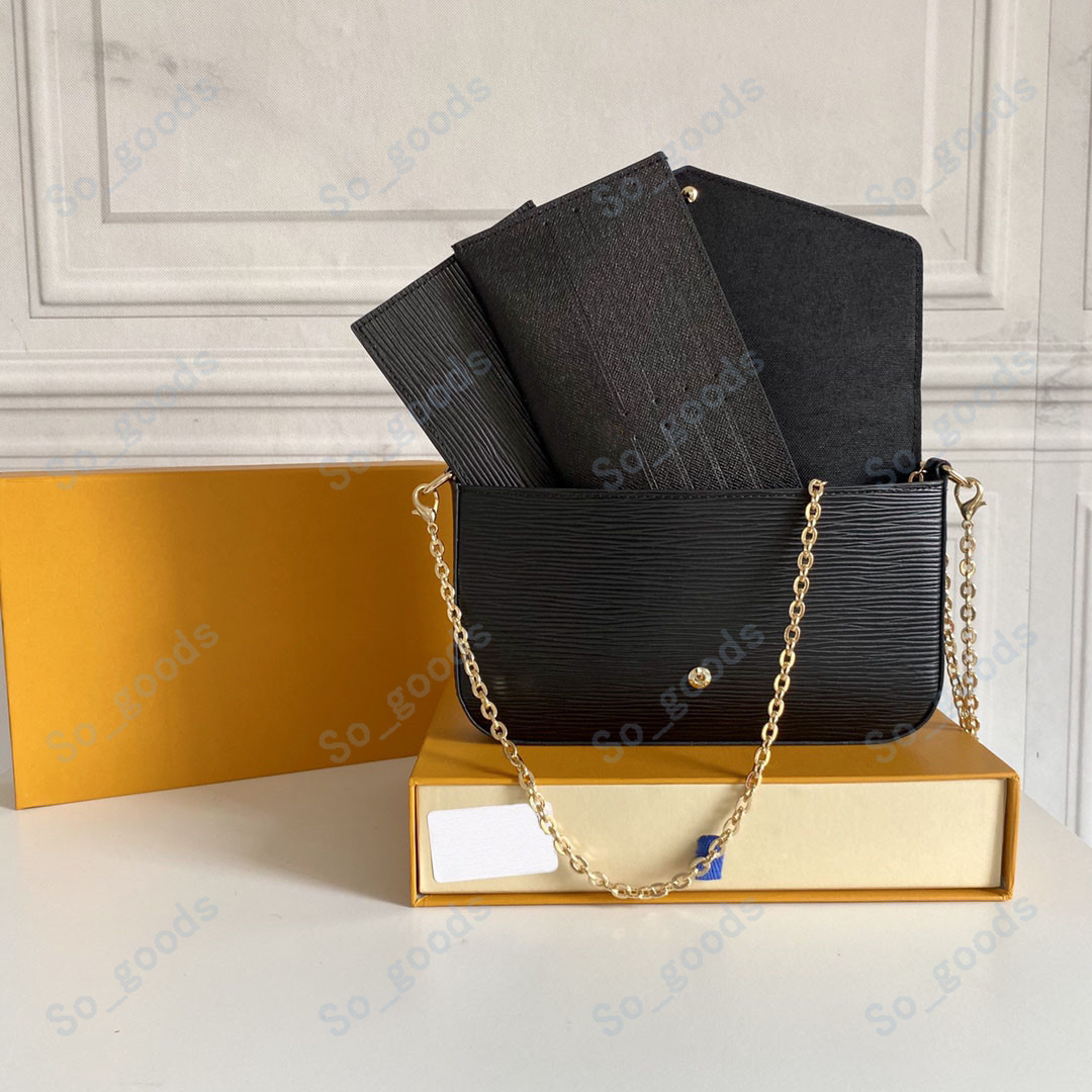 5a designer Felicie quality women chain shoulder bag embossed handbag bicolor crossbody black epi louiseity turtledove viutonity luxurious clutch fashion bags, Old flower
5a designer Felicie quality women chain shoulder bag embossed handbag bicolor crossbody black epi louiseity turtledove viutonity luxurious clutch fashion bags, Old flower