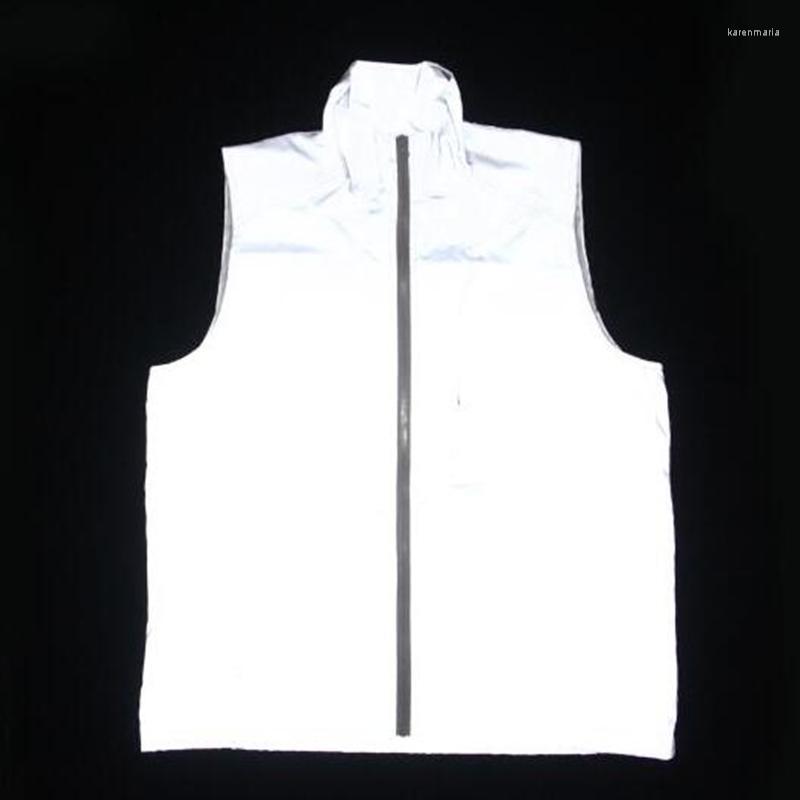 Men' Vests 2022 Vest Sleeveless Jacket Plus Size Waistcoat Male Fashion Hip Hop Reflective Jackets -3XL Kare22
Men' Vests 2022 Vest Sleeveless Jacket Plus Size Waistcoat Male Fashion Hip Hop Reflective Jackets -3XL Kare22