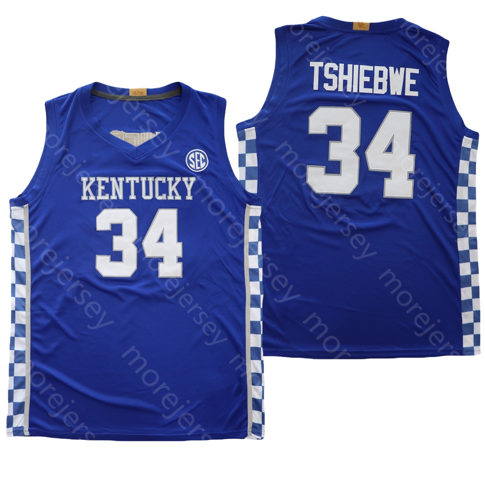 NCAA College Kentucky Wildcats Basketball Jersey Oscar Tshiebwe Size -3XL All Stitched Embroidery Blue, As pic
NCAA College Kentucky Wildcats Basketball Jersey Oscar Tshiebwe Size -3XL All Stitched Embroidery Blue, As pic