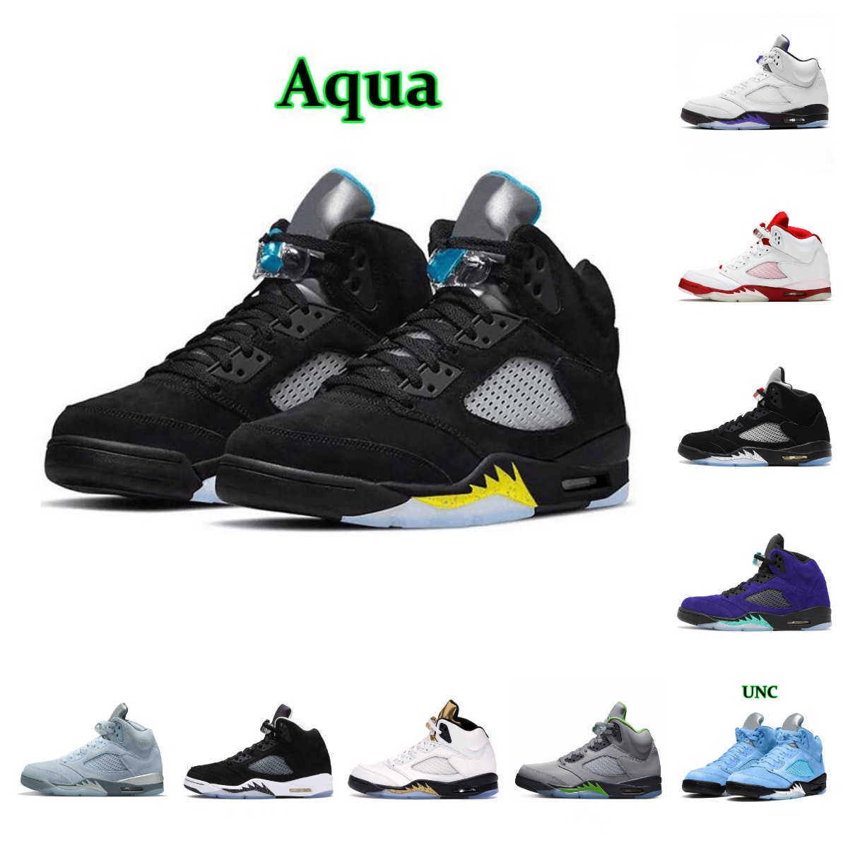 Jumpman Racer Blue UNC 5 5s Mens Basketball Shoes Fire Red Green Bean Easter Sail White Oreo Raging Bull Jade What The Black Metallic Dark Concord Sports Women Sneakers, Bubble package bag
Jumpman Racer Blue UNC 5 5s Mens Basketball Shoes Fire Red Green Bean Easter Sail White Oreo Raging Bull Jade What The Black Metallic Dark Concord Sports Women Sneakers, Bubble package bag