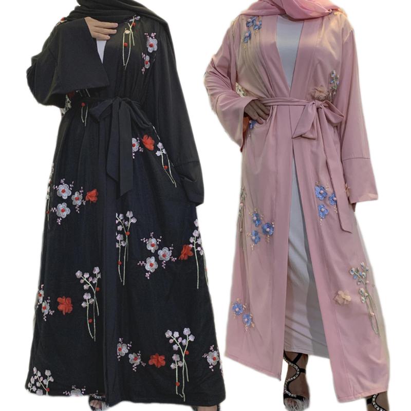 Ethnic Clothing Muslim Abaya 3D Flower Embroidery Women Open Kimono Arab Jilbab Ramadan Islamic Kaftan Cardigan Dubai Middle East RobeEthnic
Ethnic Clothing Muslim Abaya 3D Flower Embroidery Women Open Kimono Arab Jilbab Ramadan Islamic Kaftan Cardigan Dubai Middle East RobeEthnic