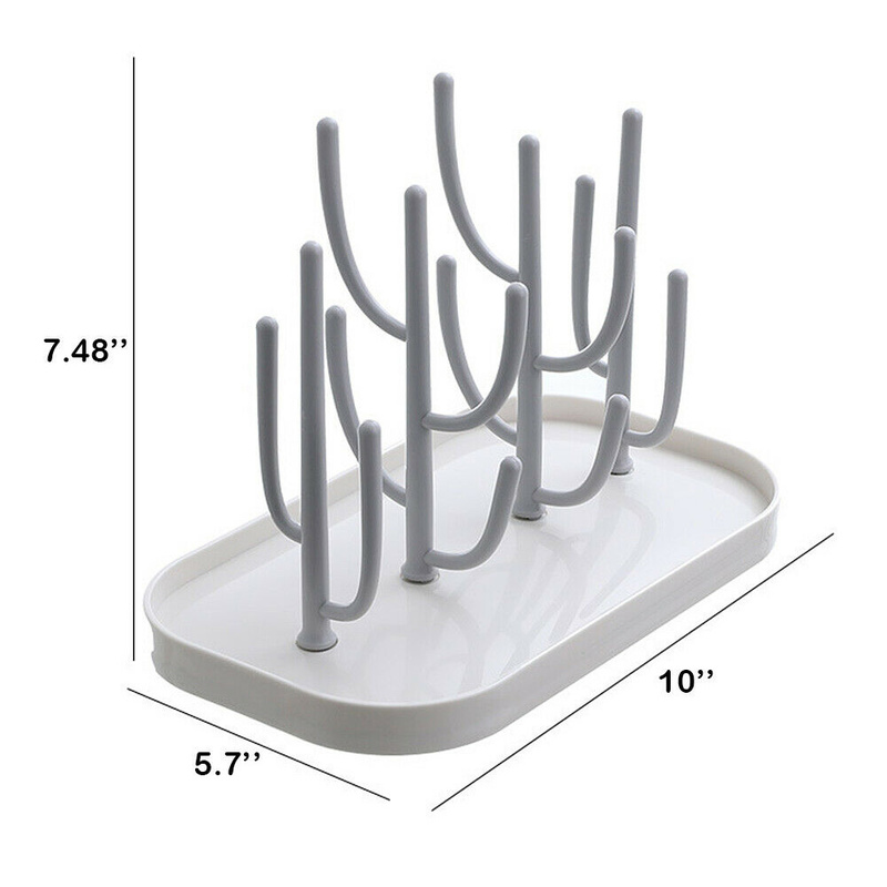 Baby Bottle Drying Rack Stand for Baby Bottles Drying Dispenser Bottle Dryer Drainer Nipple Pacifier Holder for born Children 220512