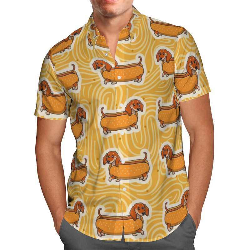 Men' Casual Shirts Printed Yellow Puppy Sandy Beach Shirt Hawaii Men Breathable Summer Short Sleeve OversizeMen, Shirt 03
Men' Casual Shirts Printed Yellow Puppy Sandy Beach Shirt Hawaii Men Breathable Summer Short Sleeve OversizeMen, Shirt 03