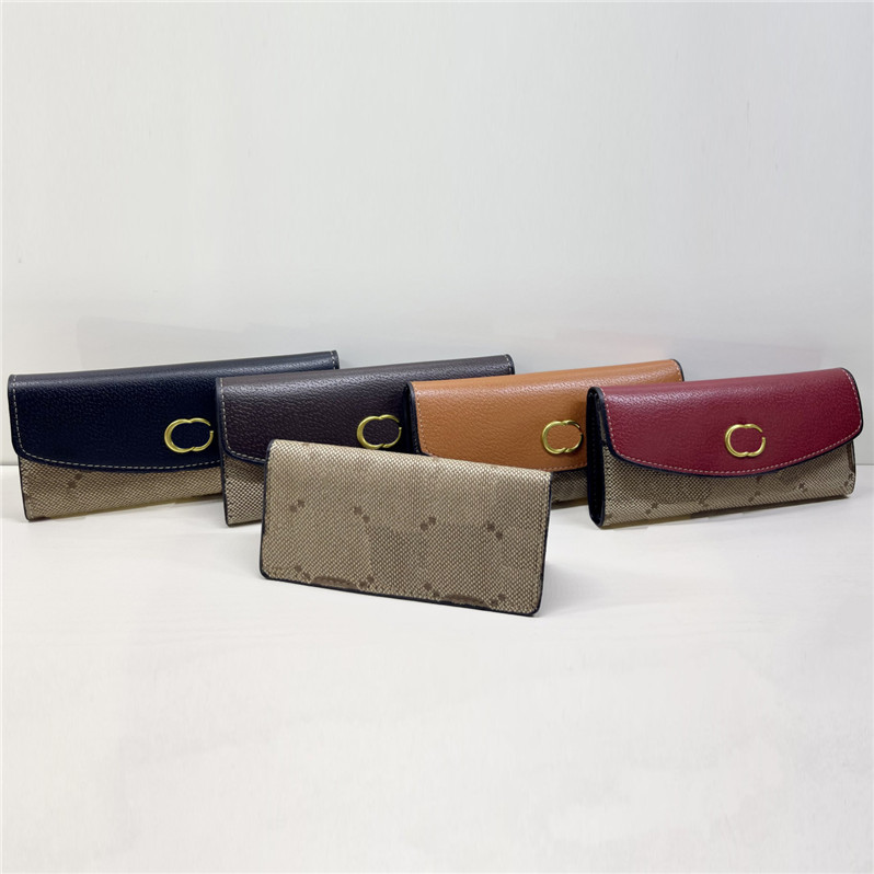 Classic Leather Wallets Money Clips Double Letters Designer Purse Coin Pouch Card Holder Metal Letters Wallet With Box
Classic Leather Wallets Money Clips Double Letters Designer Purse Coin Pouch Card Holder Metal Letters Wallet With Box