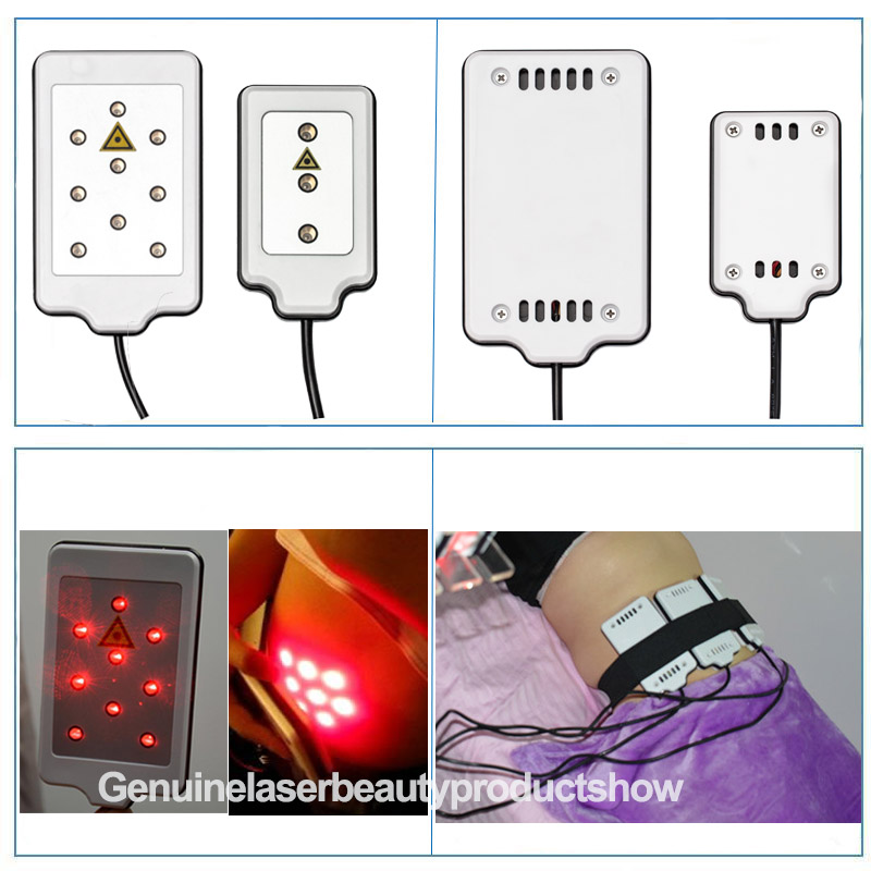 Laser lipo beauty salon infrared body sculpting machine red light skin tightening liposuction weight loss equipment 14 pads