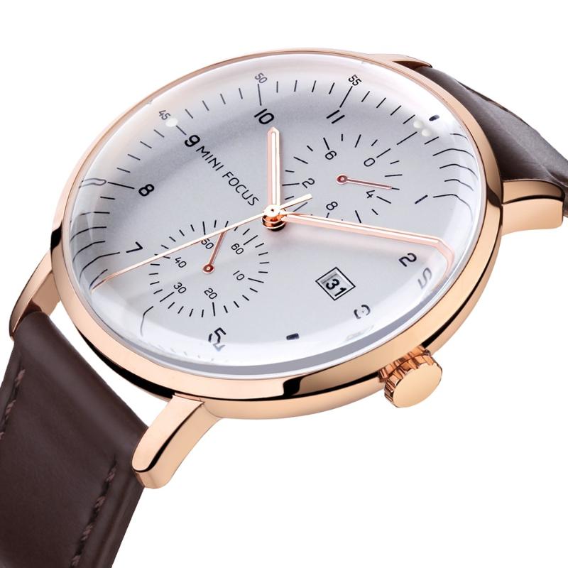 Wristwatches MINI FOCUS 0052 G Watch Top Business Quartz Watches Men Wrist Calendar Leather Waterproof Mens RelojMasculino
Wristwatches MINI FOCUS 0052 G Watch Top Business Quartz Watches Men Wrist Calendar Leather Waterproof Mens RelojMasculino