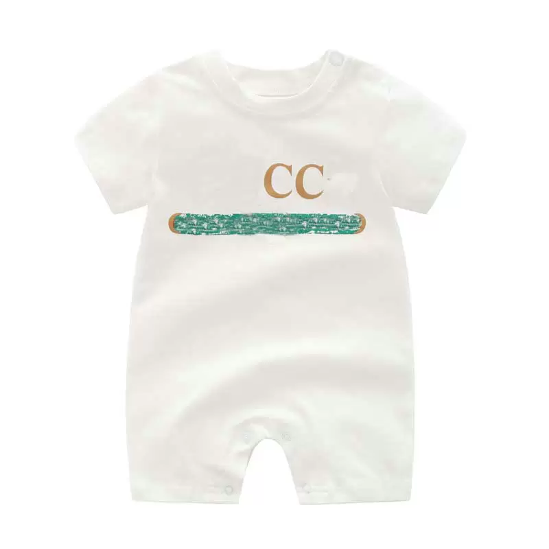 2022SS baby Rompers boy girl kids romper child clothe summer high quality rompers short-sleeved cotton clothes 1-2 years old newborn Designer Jumpsuits, White
2022SS baby Rompers boy girl kids romper child clothe summer high quality rompers short-sleeved cotton clothes 1-2 years old newborn Designer Jumpsuits, White