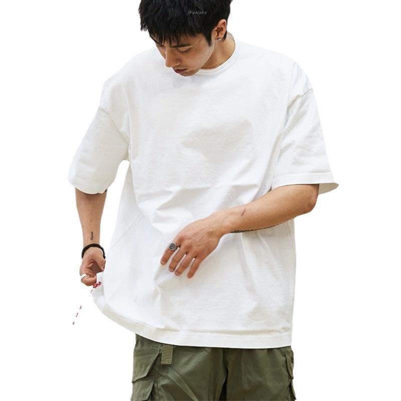 Men' T-Shirts Mens T Shirts Japanese Men' Round Neck Short Sleeve T-Shirt Loose Solid Color White Black Gray Casual Summer ShirtsMen
Men' T-Shirts Mens T Shirts Japanese Men' Round Neck Short Sleeve T-Shirt Loose Solid Color White Black Gray Casual Summer ShirtsMen