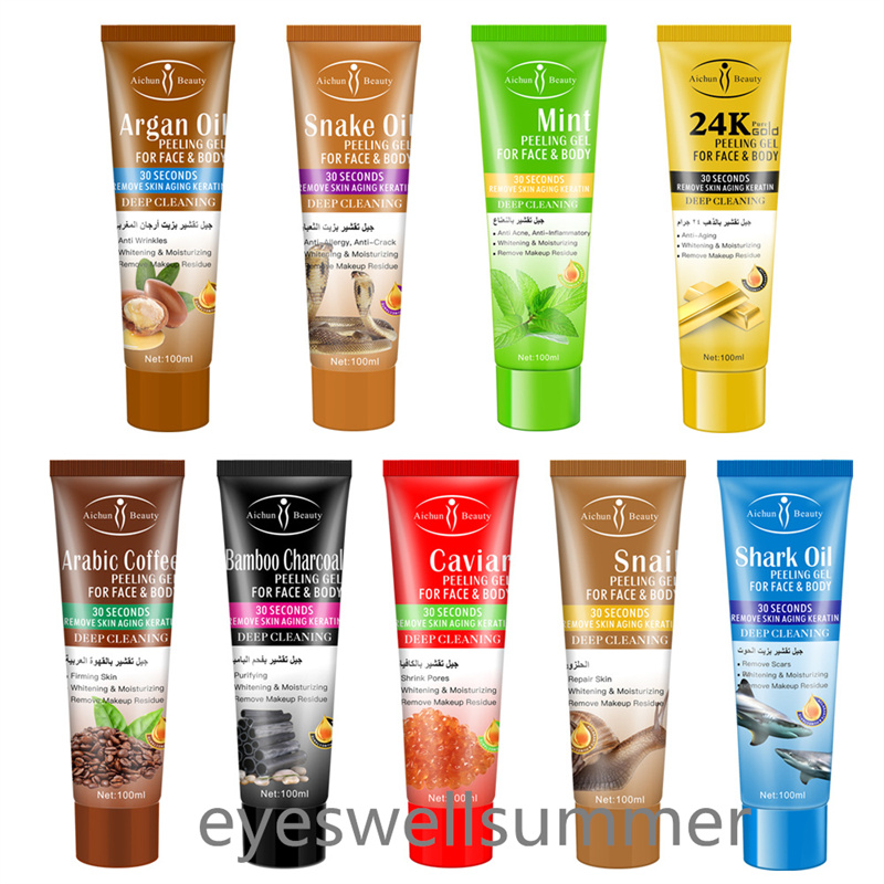 Exfoliating Peeling Gel Facial Scrub Moisturizing Cream Beauty Skin Care Remove Dead Skin Exfoliator Gels 100g
Exfoliating Peeling Gel Facial Scrub Moisturizing Cream Beauty Skin Care Remove Dead Skin Exfoliator Gels 100g