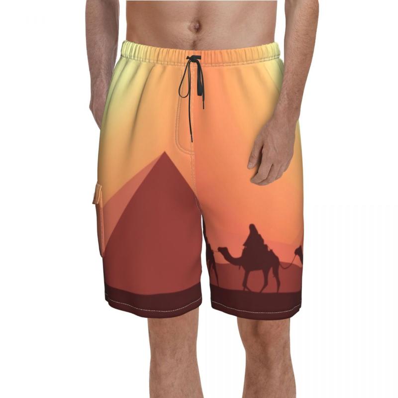 Men's Shorts Desert Sun Board Sunset Camel Print Customs Short Pants Male Elastic Waist Classic Swimming Trunks Plus Size, 13
Men's Shorts Desert Sun Board Sunset Camel Print Customs Short Pants Male Elastic Waist Classic Swimming Trunks Plus Size, 13