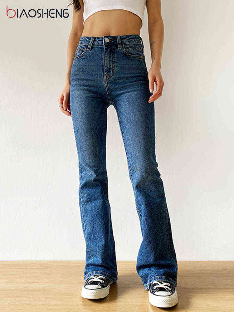 BiaoSheng Flared Jeans Woman High Waist Denim Trousers For Female Blue Elastic Skinny Fashion Classic Oversize Wide Leg Pants T220728
BiaoSheng Flared Jeans Woman High Waist Denim Trousers For Female Blue Elastic Skinny Fashion Classic Oversize Wide Leg Pants T220728