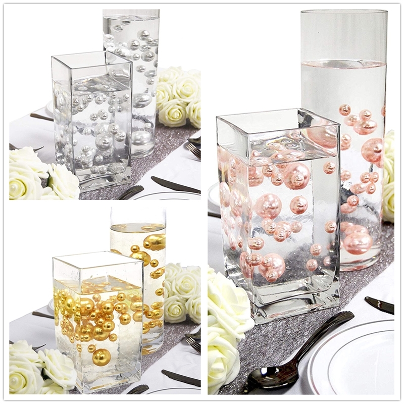 No Hole Pearls - Jumbo/Assorted Sizes Decorations Includes Transparent Water Gels for Floating Vase pearl
No Hole Pearls - Jumbo/Assorted Sizes Decorations Includes Transparent Water Gels for Floating Vase pearl