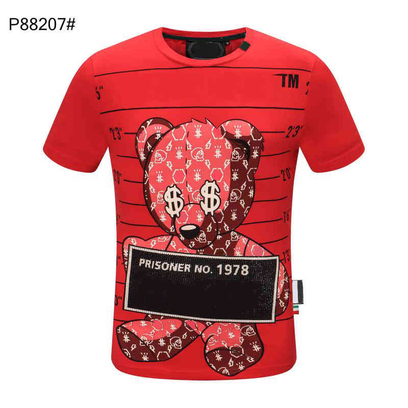 Designer classic casual cotton of high quality Men Luxury T Shirts Cotton Women Cloth Funny Short Sve O Neck Te Printing T-Shirts PP skull k1, White
Designer classic casual cotton of high quality Men Luxury T Shirts Cotton Women Cloth Funny Short Sve O Neck Te Printing T-Shirts PP skull k1, White