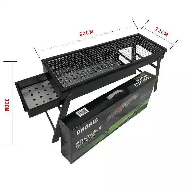 1 Pc BBQ Barbecue Grills Outdoor Garden Charcoal Barbeque Patio Party Cooking Foldable Picnic Stoves Heating Stove Sea Freight