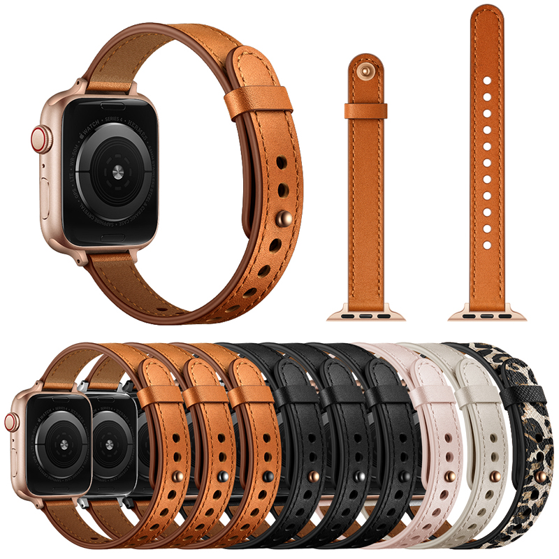 Geniune Leather Watch Strap For Apple iWatch Series 1 2 3 4 5 6 7 8 SE Luxury Watch Band For Women and Men 38mm 40mm 44mm 45mm
Geniune Leather Watch Strap For Apple iWatch Series 1 2 3 4 5 6 7 8 SE Luxury Watch Band For Women and Men 38mm 40mm 44mm 45mm