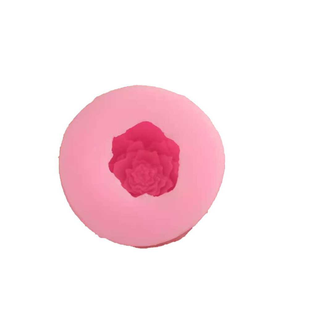 Silicone Flower Cake Mold - Rose Shaped Chocolate Molding Kit for Homemade Treats