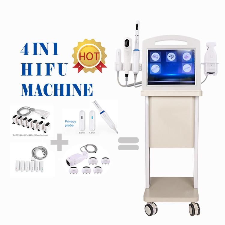 Latest machine ultrasound technology 5 in 1 hifu machine 5D ice one shot 12 lines SMAS layer hifu device
