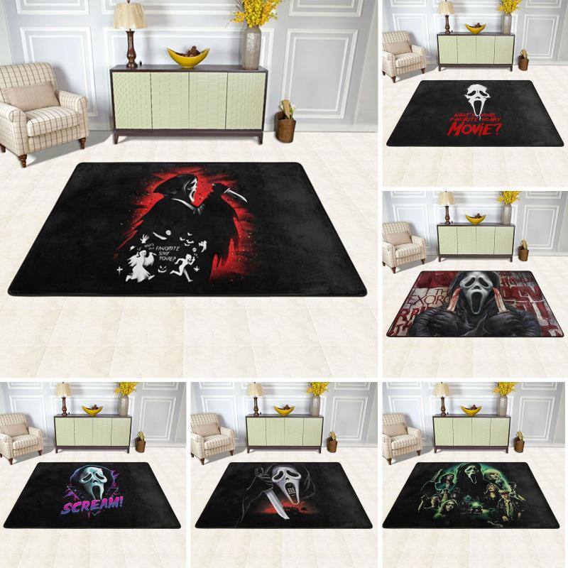 Carpets Horror Movie Halloween Scream Ghostface Non-slip Bedroom Rugs Bath Mat Plush Decoration Living Room Luxury Fluffy SoftCarpets
Carpets Horror Movie Halloween Scream Ghostface Non-slip Bedroom Rugs Bath Mat Plush Decoration Living Room Luxury Fluffy SoftCarpets