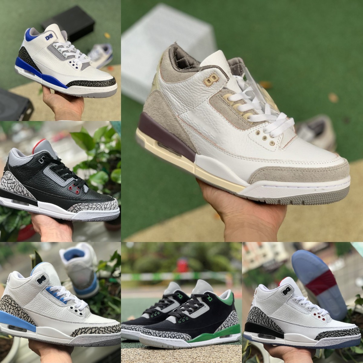 Jumpman Racer Blue 3 3S Basketball Shoes Mens Cool Grey A Ma Maniere UNC Fragment Knicks FREE THROW LINE Denim Red Black Cement Pure White Trainer Sneakers S56, Please contact us
Jumpman Racer Blue 3 3S Basketball Shoes Mens Cool Grey A Ma Maniere UNC Fragment Knicks FREE THROW LINE Denim Red Black Cement Pure White Trainer Sneakers S56, Please contact us