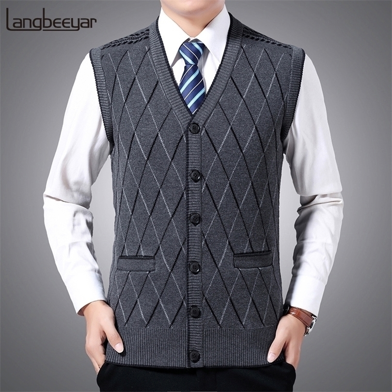 Fashion Brand Sweaters Men Pullovers Vest Sleeveless Slim Fit Jumpers Knitwear Autumn Korean Style Casual Clothing Male 201126, Gray
Fashion Brand Sweaters Men Pullovers Vest Sleeveless Slim Fit Jumpers Knitwear Autumn Korean Style Casual Clothing Male 201126, Gray