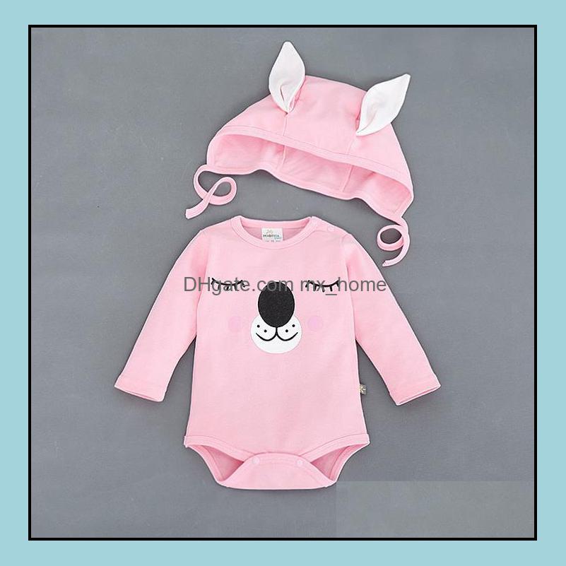 Clothing Sets New Autumn Infant Baby Cartoon Bear Rompers With Cap 2Pcs Set Kids Long Sleeve Onesies Jumpers Children Outfits C Mxhome Dhvz5, Pink
Clothing Sets New Autumn Infant Baby Cartoon Bear Rompers With Cap 2Pcs Set Kids Long Sleeve Onesies Jumpers Children Outfits C Mxhome Dhvz5, Pink