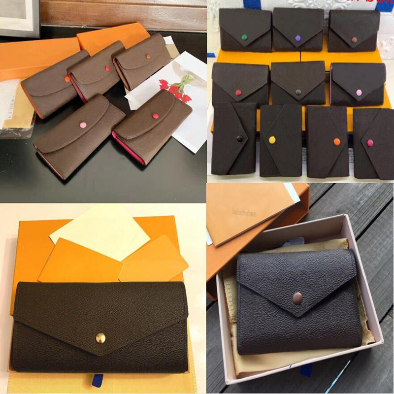 Top quality real leather women wallets Long short purses luxury multicolor Lady wallet Card holder Holders zipper pocket designer woman Bags With original box, L2 black long-style
Top quality real leather women wallets Long short purses luxury multicolor Lady wallet Card holder Holders zipper pocket designer woman Bags With original box, L2 black long-style