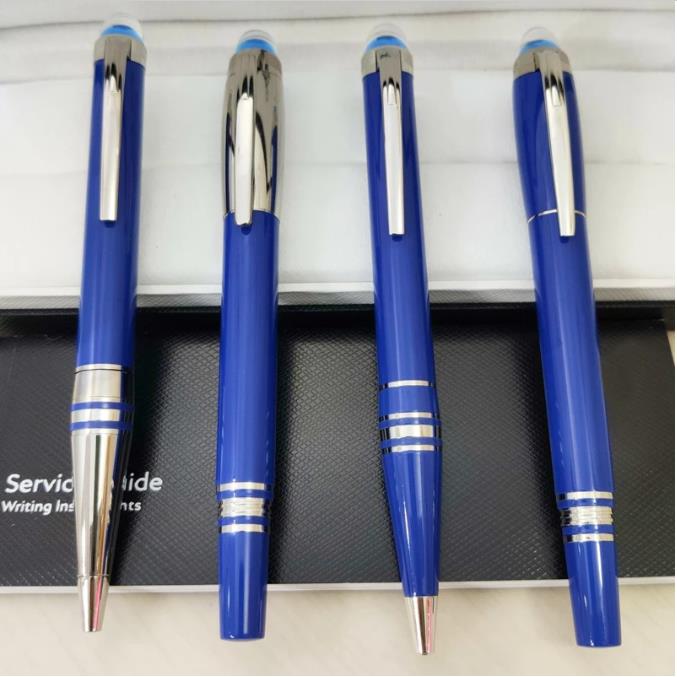 Luxury Promotion Fountain Rollerball Ballpoint Pen Blue Crystal Top Barrel Stationery Writing Smooth With Serial Number
Luxury Promotion Fountain Rollerball Ballpoint Pen Blue Crystal Top Barrel Stationery Writing Smooth With Serial Number