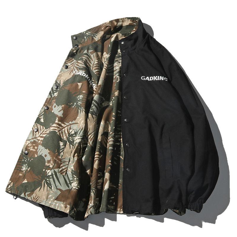 Men' Jackets Hong Kong Retro Spring Harajuku Coat Korean Loose Jacket Men' Camouflage Baseball Uniform TideMen, 080 black
Men' Jackets Hong Kong Retro Spring Harajuku Coat Korean Loose Jacket Men' Camouflage Baseball Uniform TideMen, 080 black