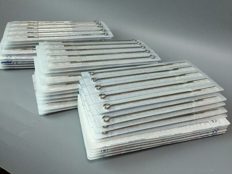 150pcs/Lot Professional Tattoo Needles 5RL Disposable Assorted Sterile 5 Round Liner For Body Art Free 220316