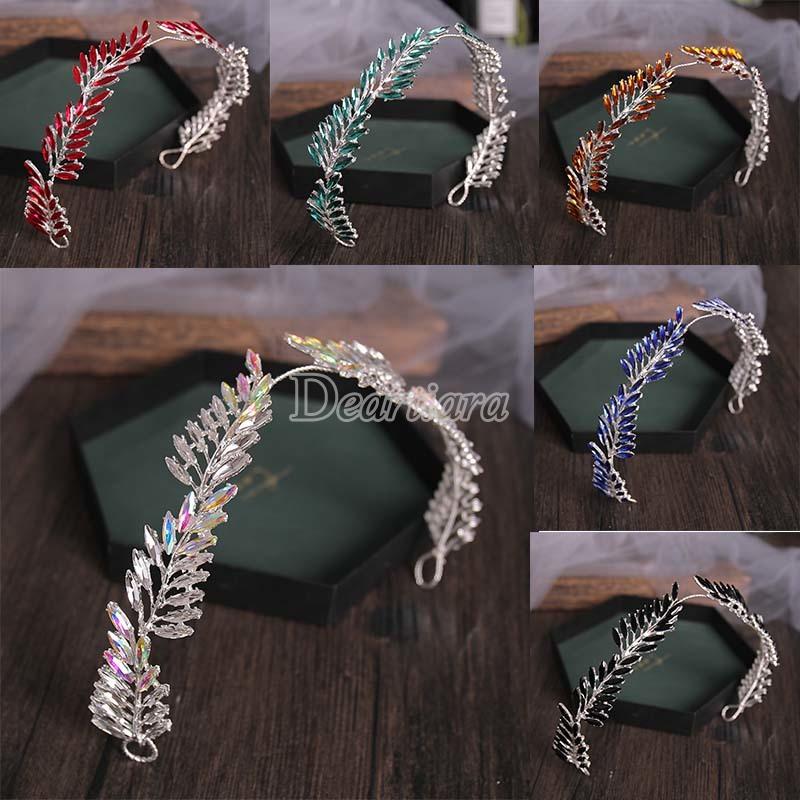 Hair Clips & Barrettes Color Crystal Rhinestone Leaf Wedding Headband Bridal Headpiece Bride Fashion HairbandHair
Hair Clips & Barrettes Color Crystal Rhinestone Leaf Wedding Headband Bridal Headpiece Bride Fashion HairbandHair