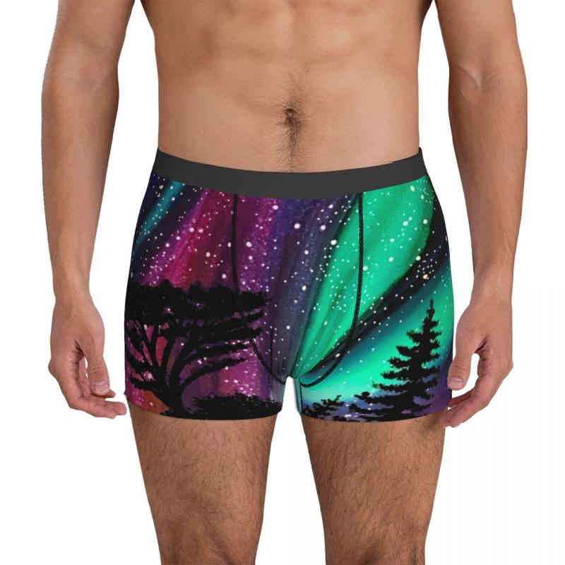 Underpants Winter Night Sky Underwear Northern Lights Print Sexy Panties Design Boxer Brief Pouch Men Plus Size BoxershortsUnderpants, 12
Underpants Winter Night Sky Underwear Northern Lights Print Sexy Panties Design Boxer Brief Pouch Men Plus Size BoxershortsUnderpants, 12