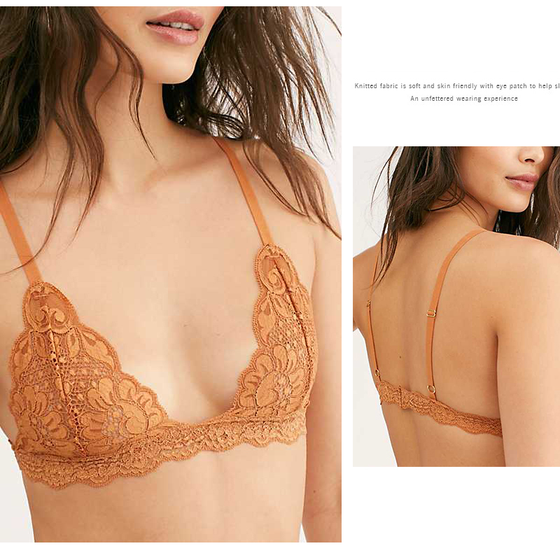 Small Chest Bra Women Lace Push Up Bras Sexy Lingerie Massage Cup Ladies Brassiere Floral Female Underwear For Breasts 220511