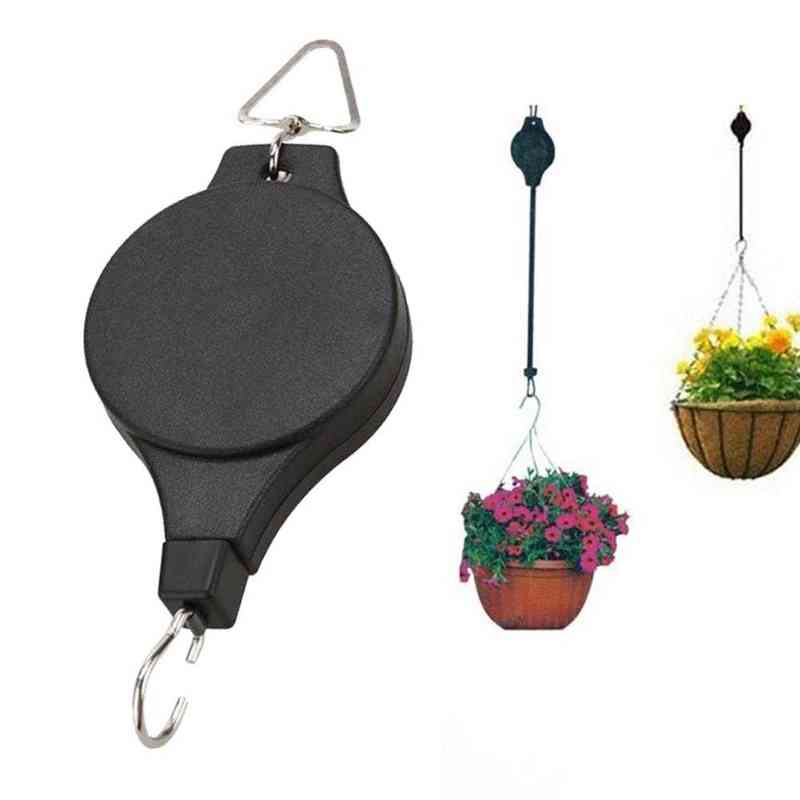 Retractable Plant Pulley Adjustable Hanging Flower Basket Hook Hanger For Garden Baskets Pots Birds Feeder Pulley Pull Down AA220326
Retractable Plant Pulley Adjustable Hanging Flower Basket Hook Hanger For Garden Baskets Pots Birds Feeder Pulley Pull Down AA220326
