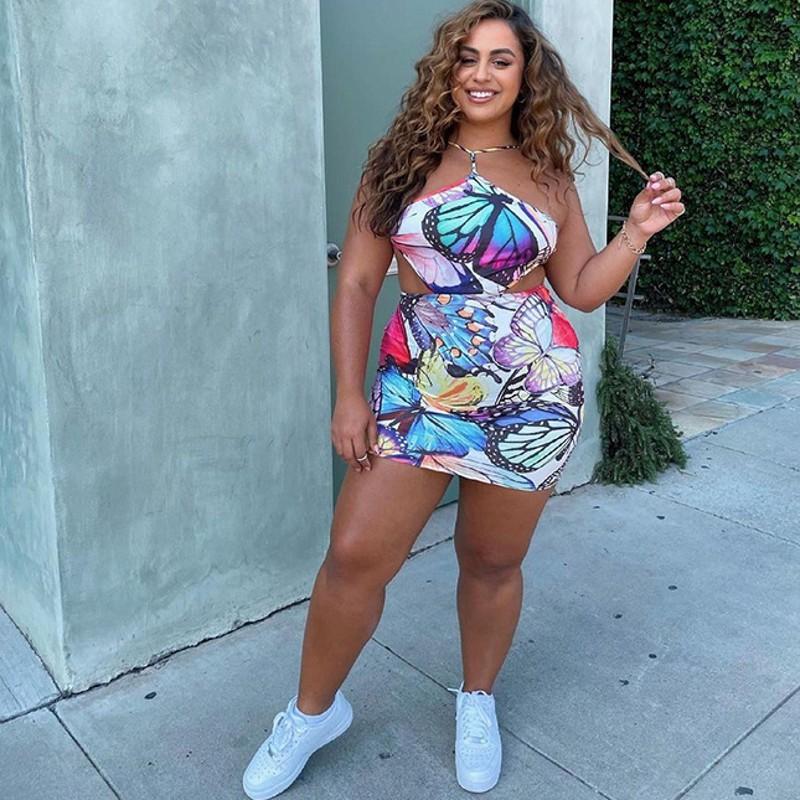 Plus Size Dresses -5XL Clothing Women Skinny Mini Summer Dress Halter Neck Party Backless Sexy Club Night Birthday Outfit, Printed
Plus Size Dresses -5XL Clothing Women Skinny Mini Summer Dress Halter Neck Party Backless Sexy Club Night Birthday Outfit, Printed