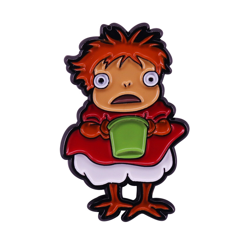 Anime movie characters enamel pin This time ditto has turned into Ponyo in her girl form, As picture
Anime movie characters enamel pin This time ditto has turned into Ponyo in her girl form, As picture